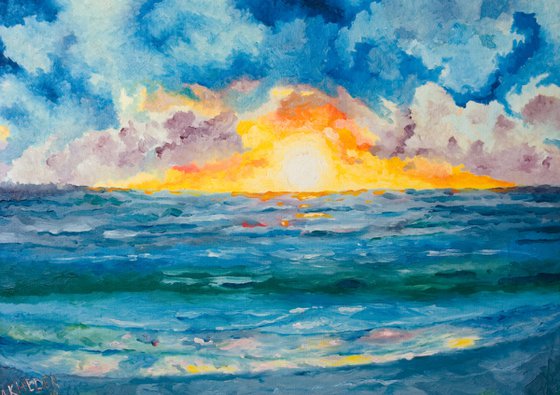 Sunrise Seascape Impression