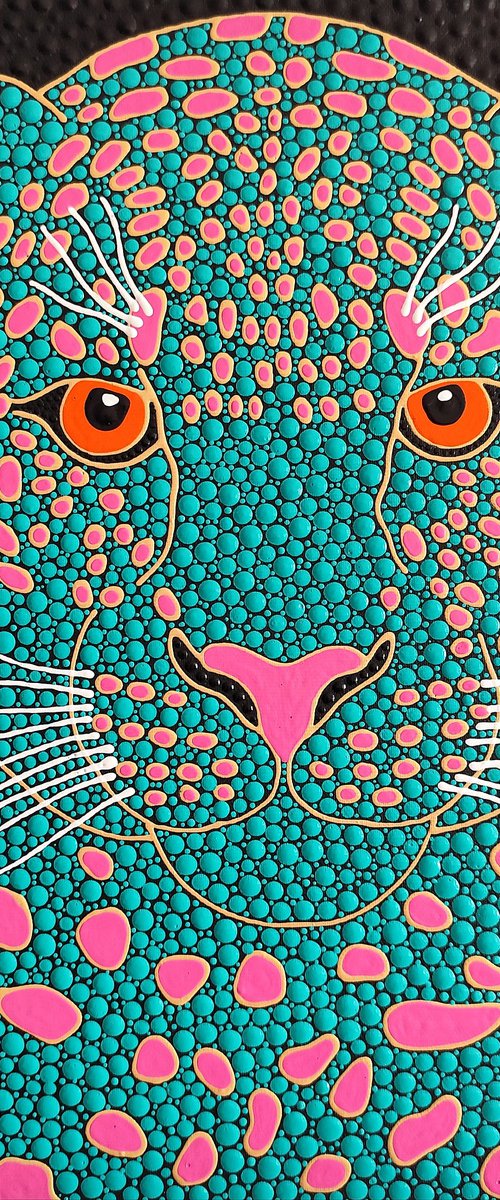 Cosmic Leopard by Oxana Lazari