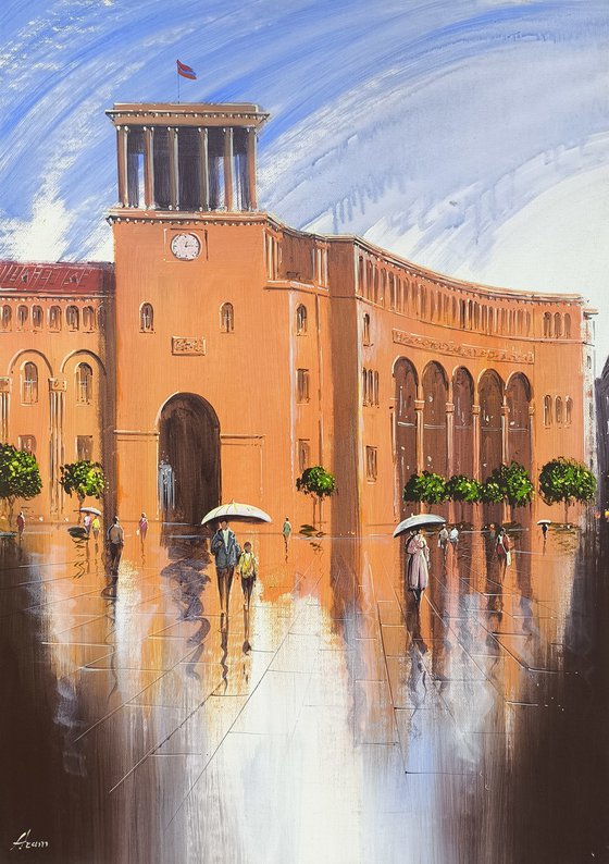 Reflections of Republic Square