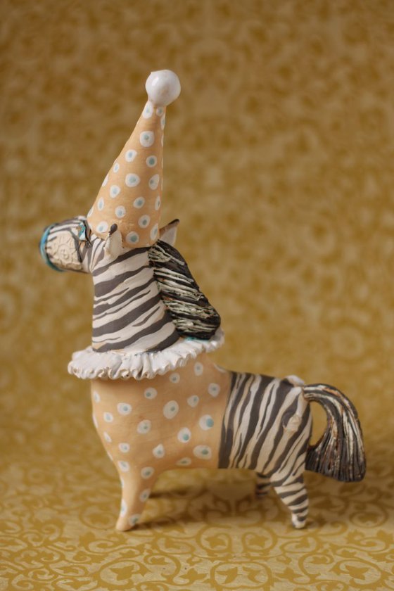 Circus Zebra. by Elya Yalonetski