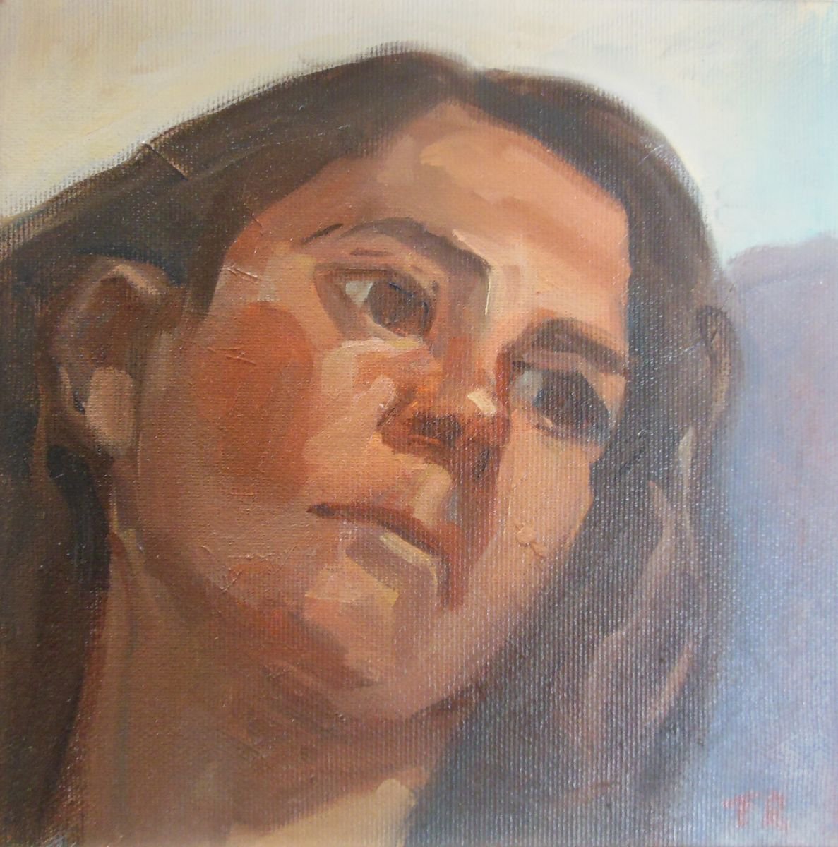 Portrait of Jen by Tim Rose