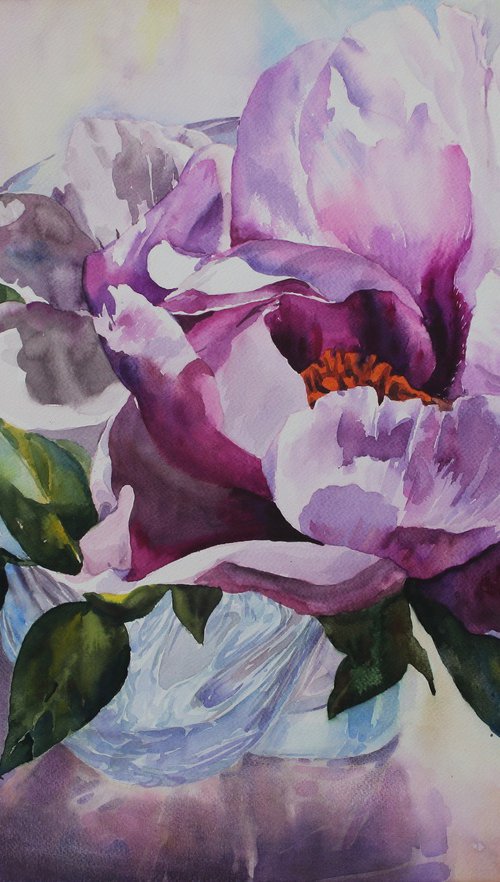Pink flower by Yurii Pashkov