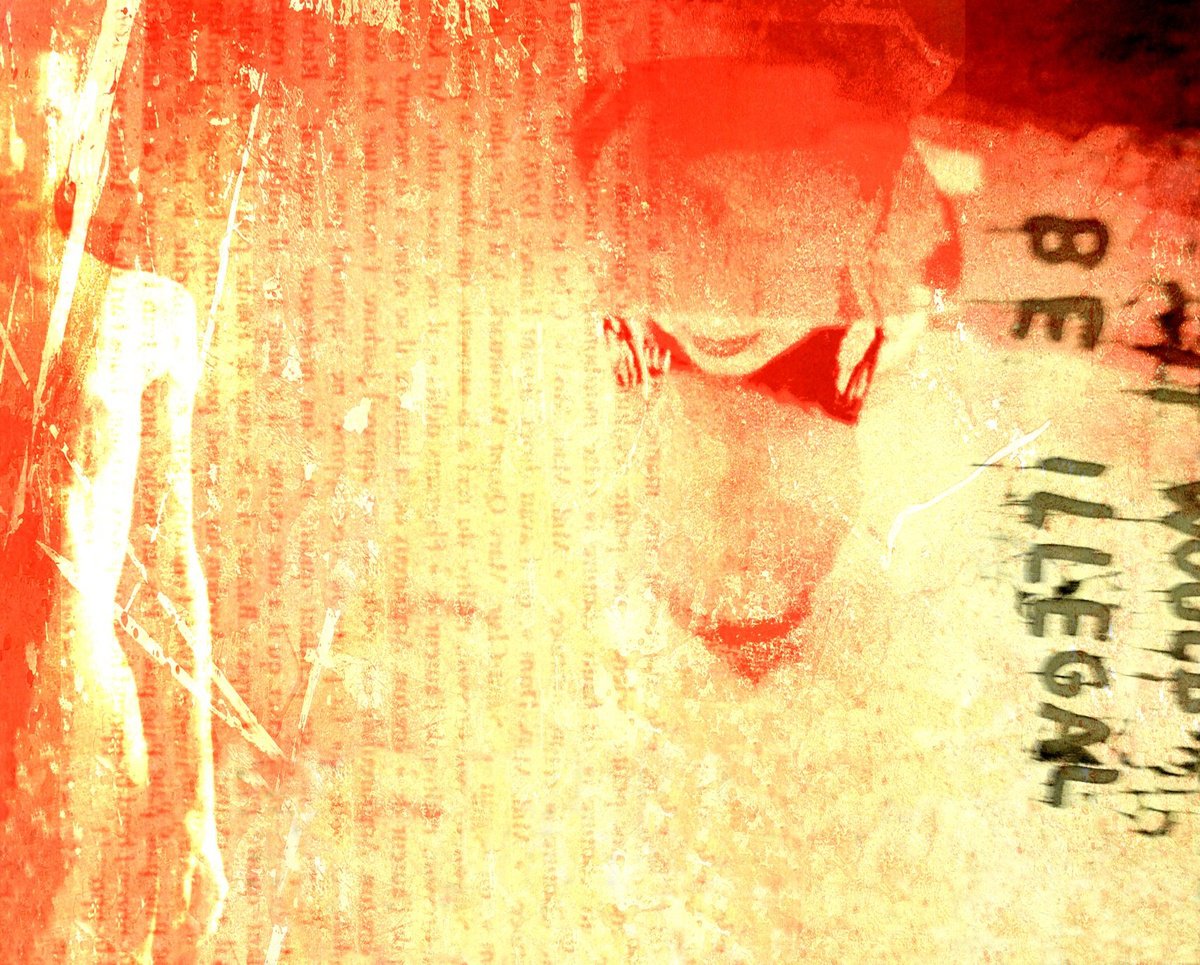 Surrealistic Portrait Photograph By Philippe Berthier, 30 X 24", Un Ange i? Tutoyer......, Original Artwork