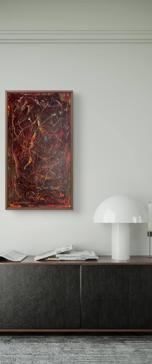 Ember State 50x90x2 cm by Exclusive Arts