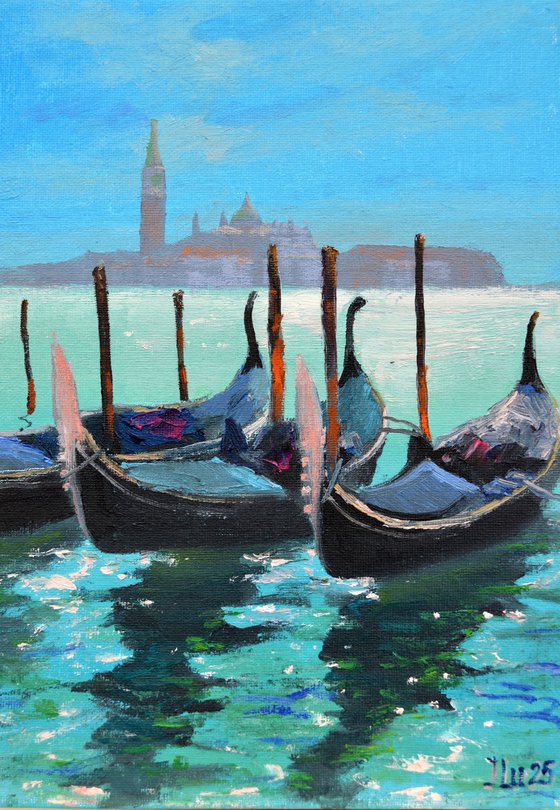 Venetian Gondolas 1