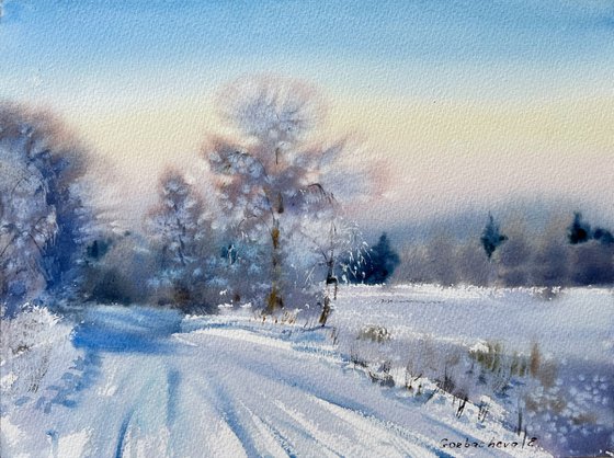 Winter road