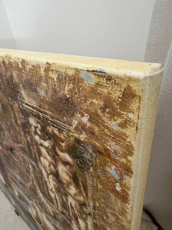 Earthy chocolate still life