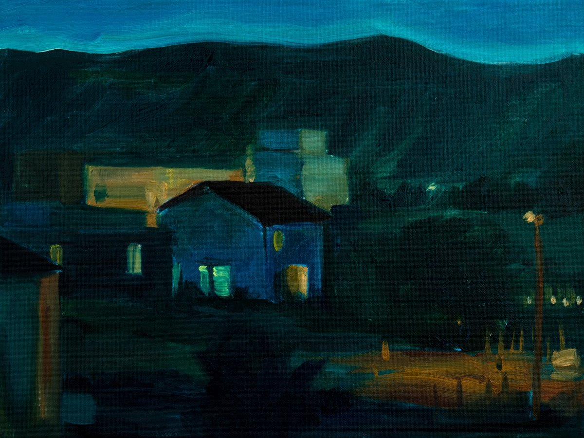Dusk-neighbourhood by Ana Kajaia