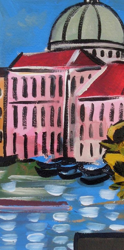 Across the Grand Canal, Venice by Jan Rippingham