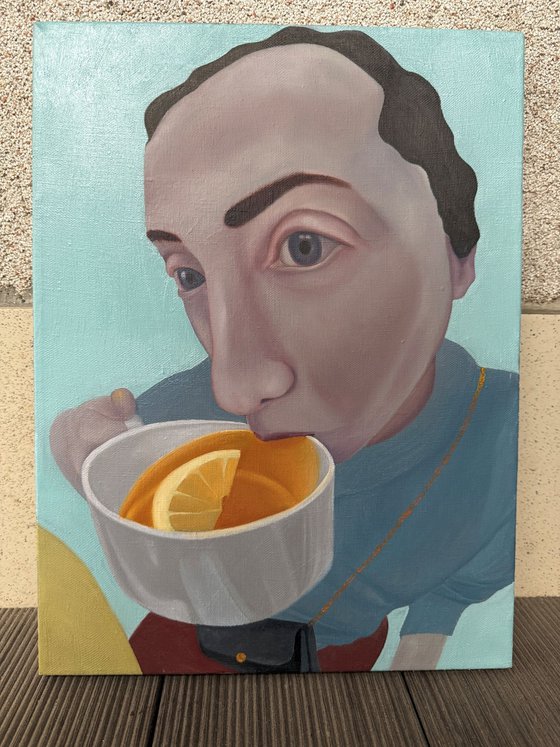 Tea with lemon