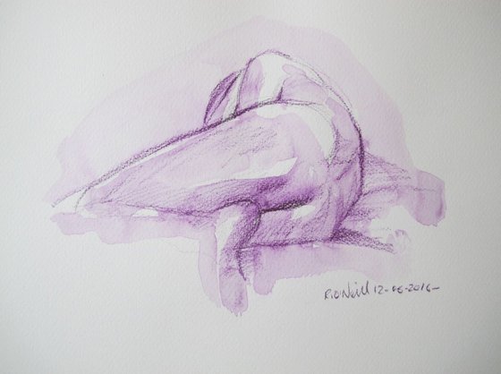 reclining male nude