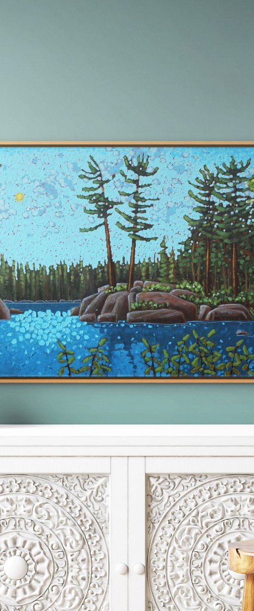 Deep in the Hinterland by Sage Mountain Studio