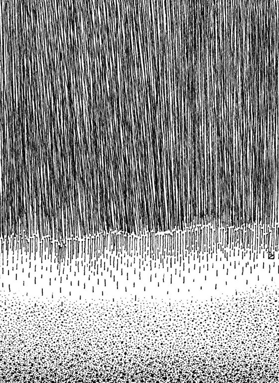 ELEMENTS Rainfall Ink Drawings