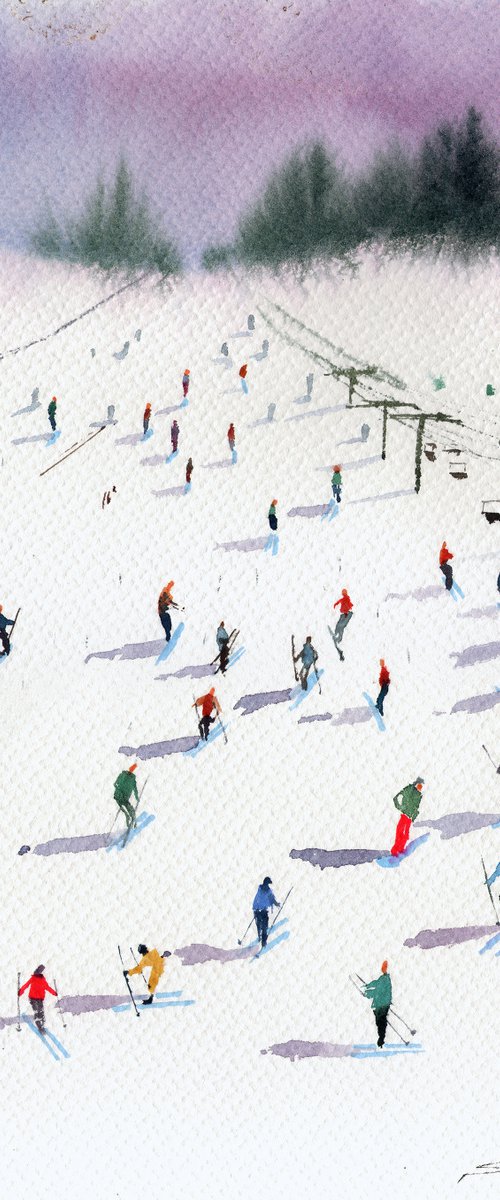 Snowbird Ski by Bogdan Shiptenko