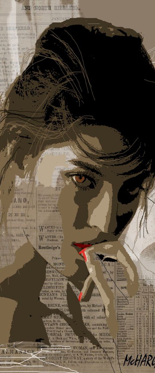 AMY 3   33"x51" by Joe McHarg