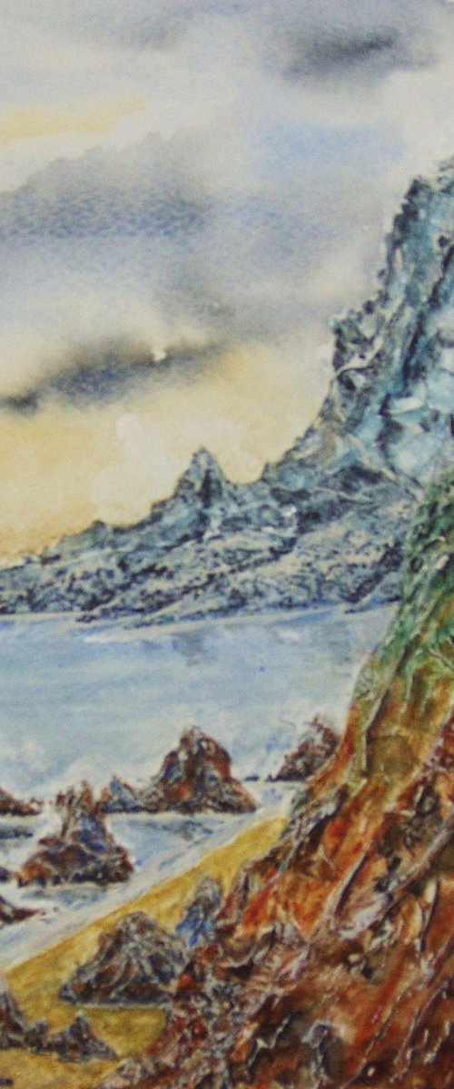 Rugged Coast by Max Aitken