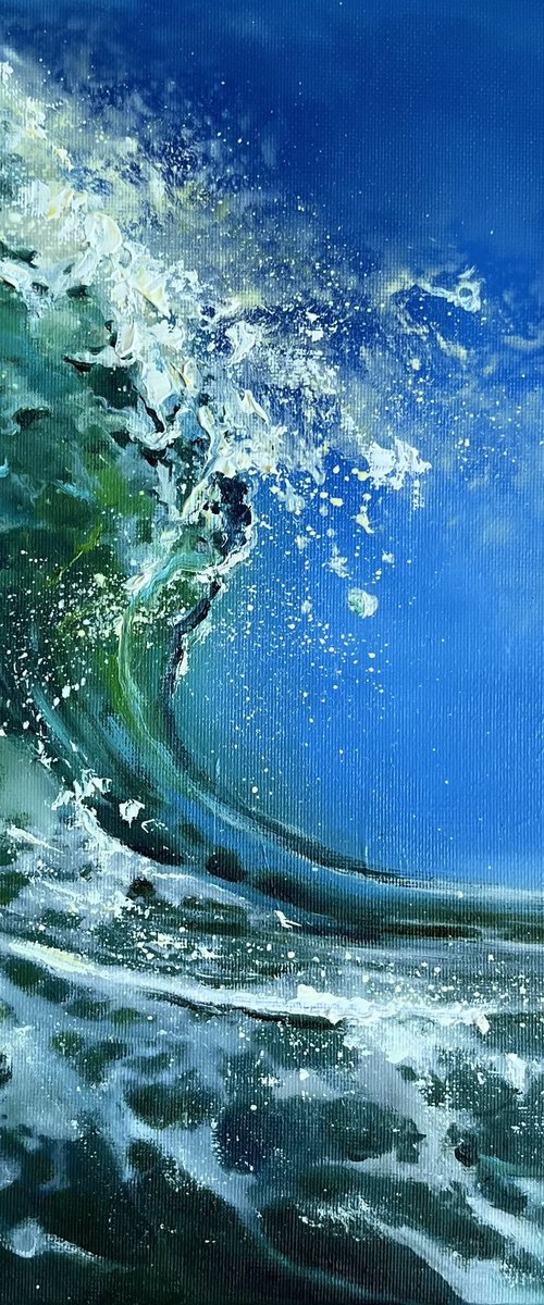 Into The Blue by Myroslava Denysyuk