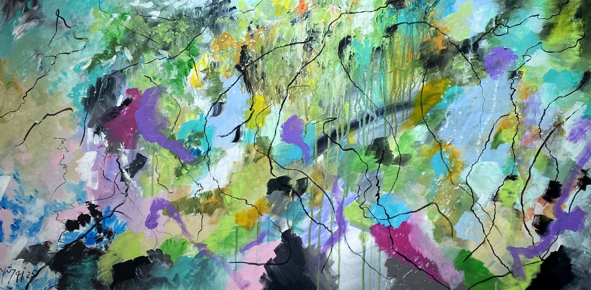Il Campo Delle Farfalle By YS?rei, 39 X 20, Artwork For Sale On Artfinder