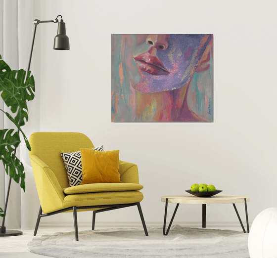 COSMIC WOMAN - Limited Edition of 10, Giclee prints on canvas