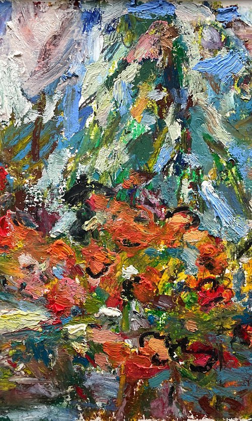 The Red Bush by Lana Verdi