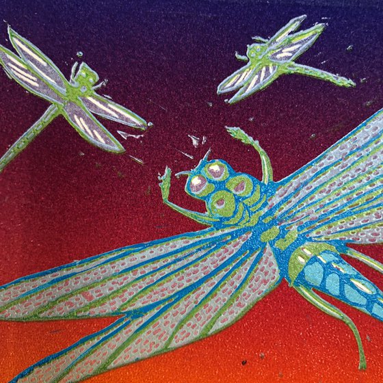 Dragonfly Sunset