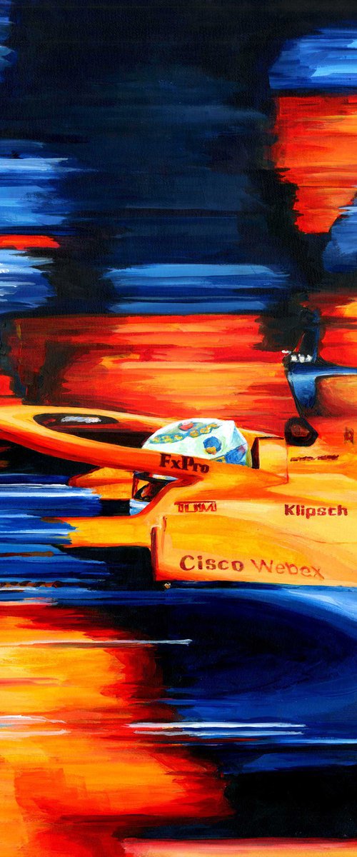 Daniel Ricciardo | McLaren MCL35M by Alex Stutchbury by Alex Stutchbury