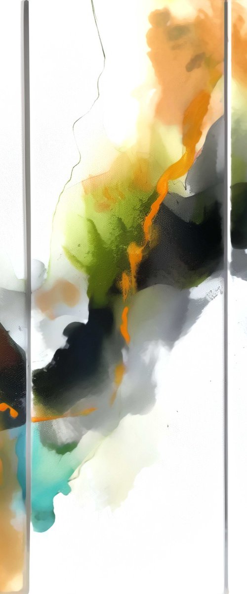 Diptych “Universe waves” by V+V Kniazievi