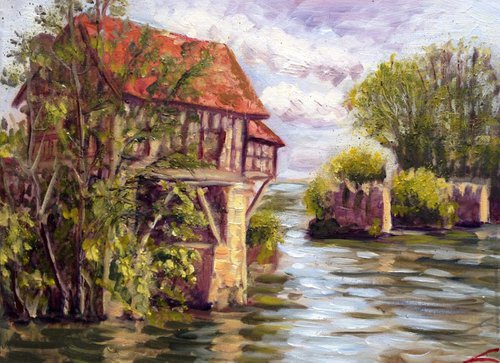 The old mill of Vernon 2 by Elena Sokolova