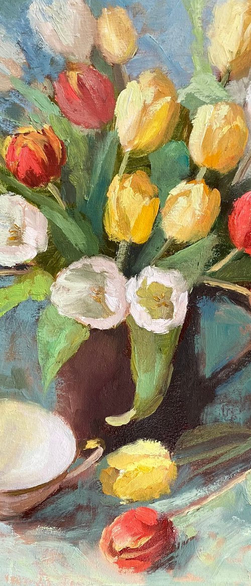 Tulip Bouquet #4 by Ling Strube