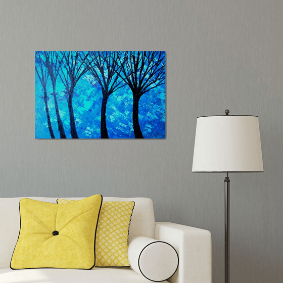 Blue Trees I