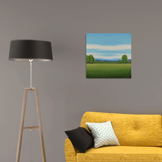 Summer Scene - Blue Sky