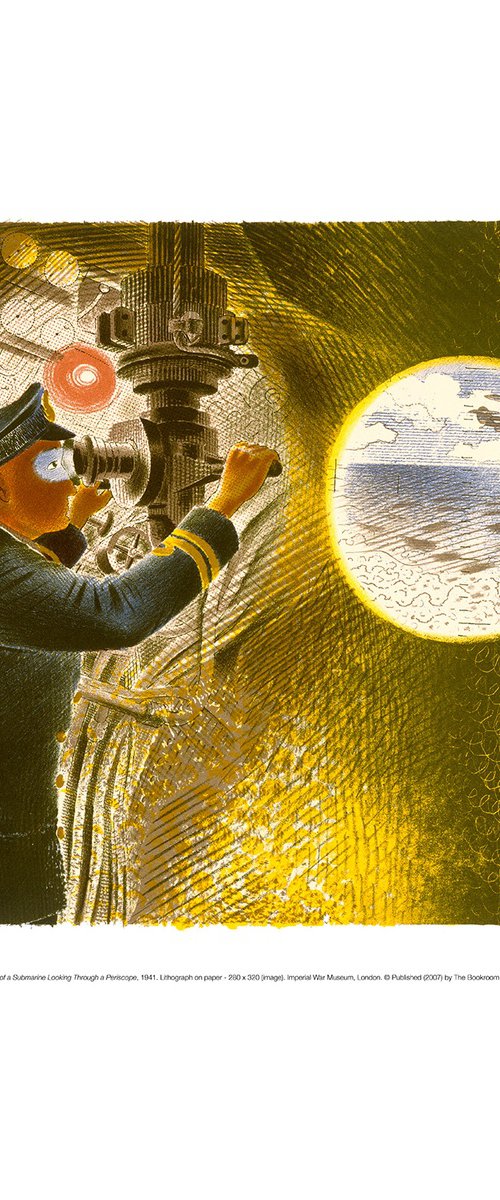 Commander of a Submarine… (1941) by Eric Ravilious