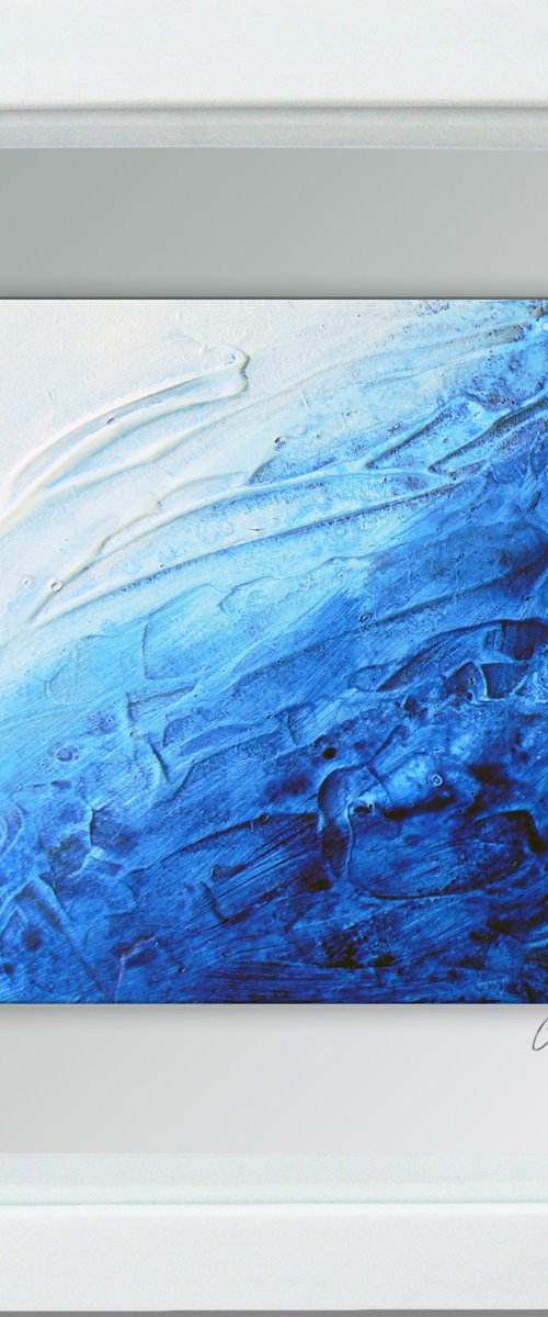 Deep water, deep blue #1 by Carolynne Coulson