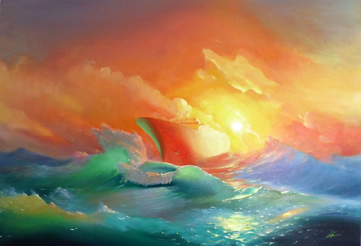 Sea & Waves by Narek Hambardzumyan