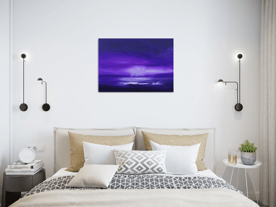 Amethyst Squall -  Seascape