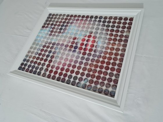 In your thoughts (n.717) - Dot Art series