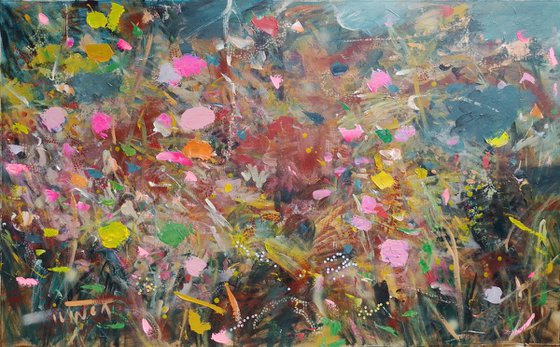 Magic garden (VIII) -  59  x 36.6 in.