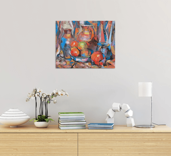 Still Life in Vibrant Tones