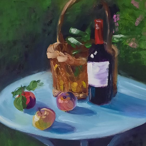 Picnic in the garden