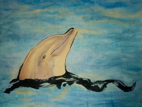 The Golden Dolphin by Marcel Garbi