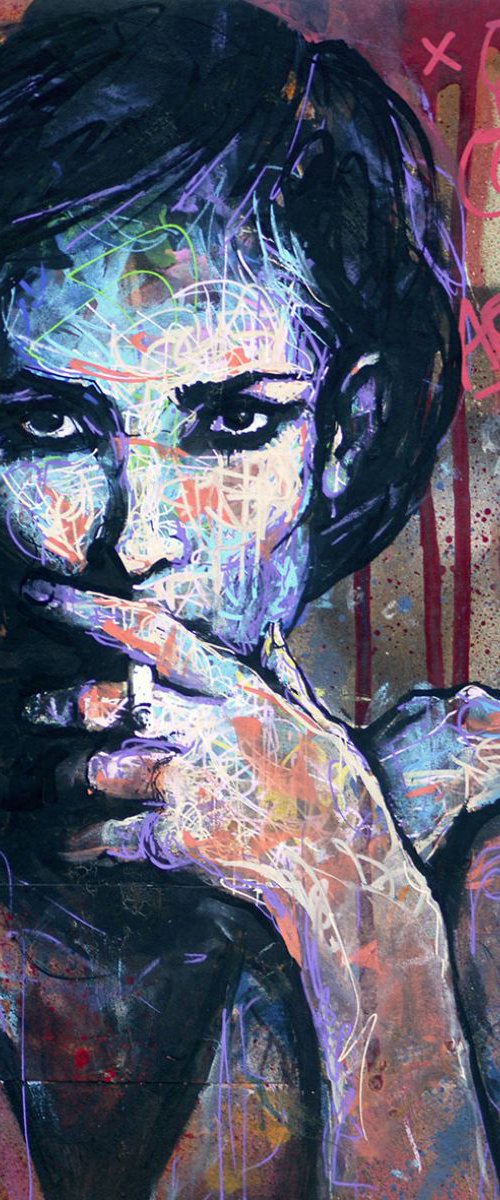 FIRE ALARM - Original painting by GRAFFMATT by GRAFFMATT