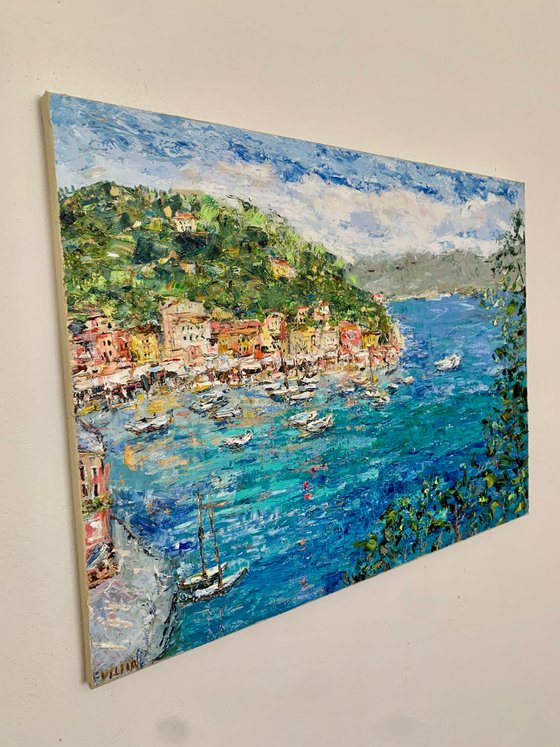 Italian coast in Portofino