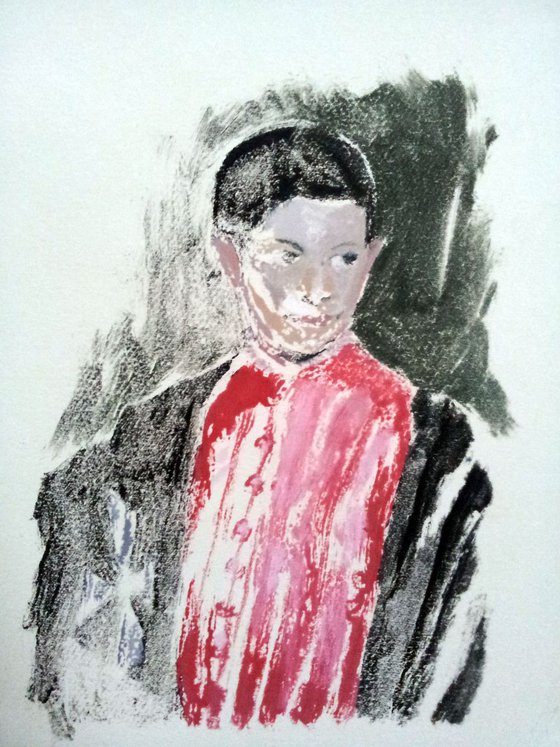 BOY IN A RED TUNIC