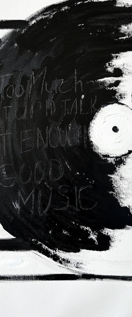 Too Much Stupid Talk, Not Enough Good Music by Kristina Mallen