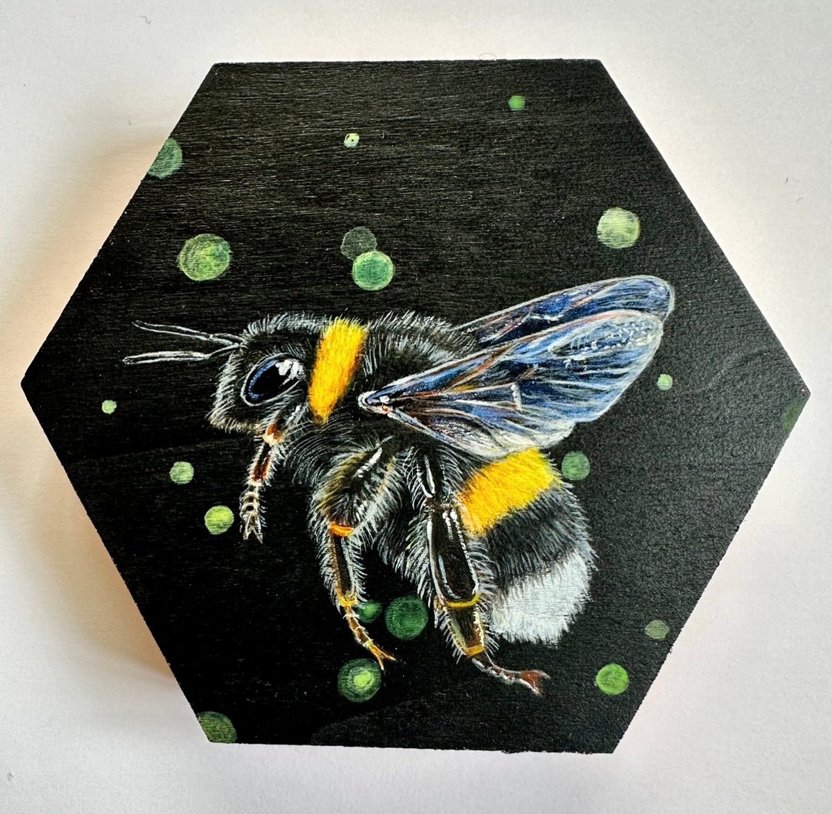 Female WhiteTailed Bumblebee 3 by Louise McNaught