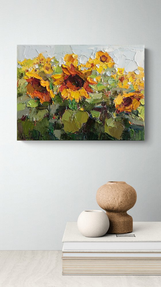 Golden Sunflowers