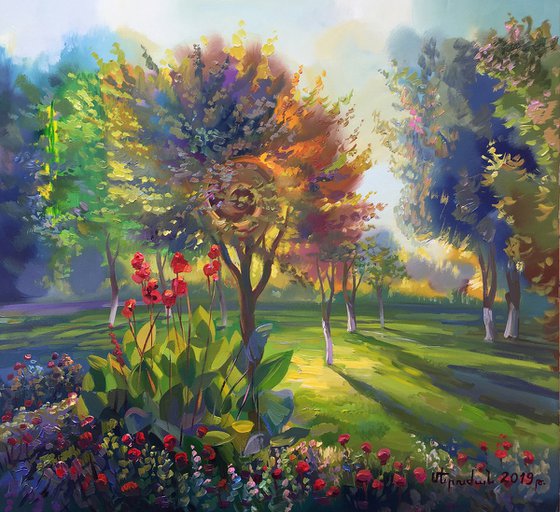 Sunlit Forest