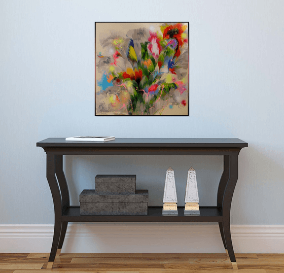 Floral Painting "Flowers of the Sun"