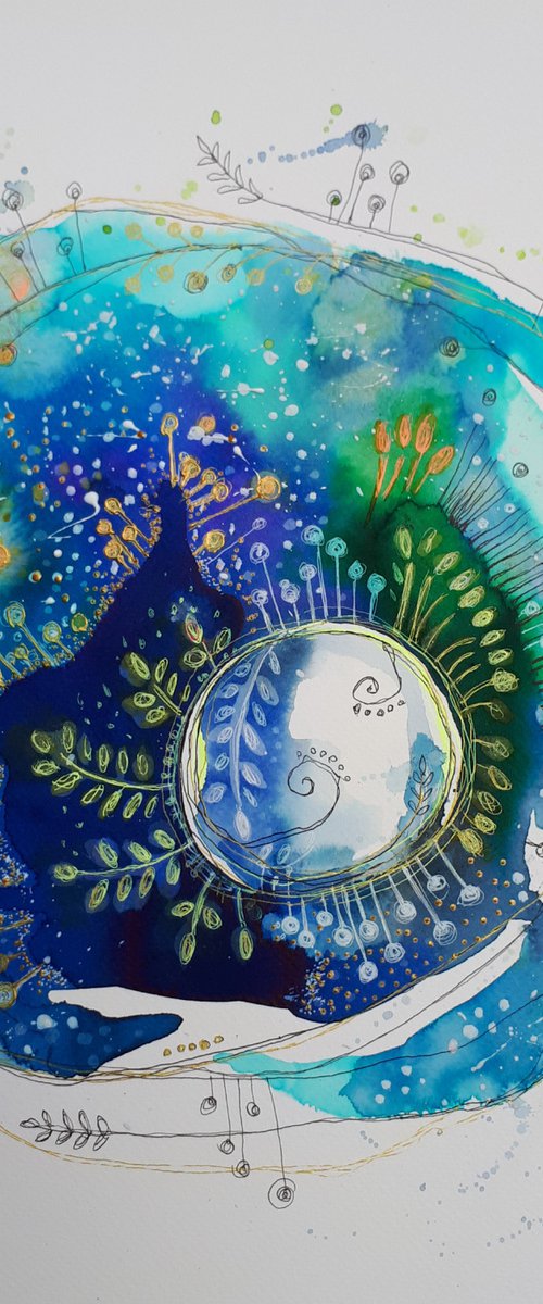 Mandala-The Night by Simon Tünde