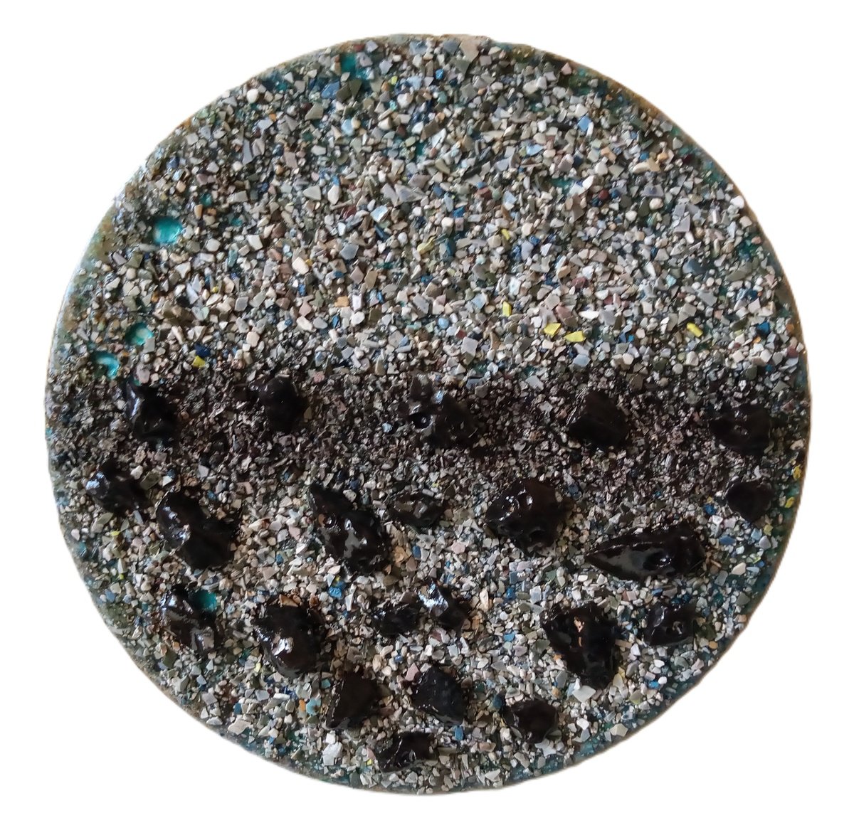Abstract Relief , Cosmos Ii By Rossitza Trendafilova, 6 X 6, Artwork For Sale On Artfinder
